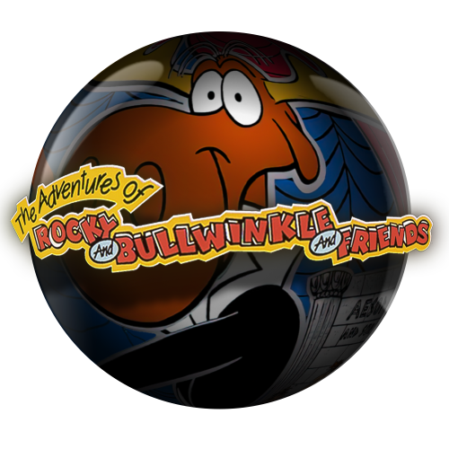 More information about "Adventures of Rocky & Bullwinkle (Data East 1993) - Animated Glass Orb"