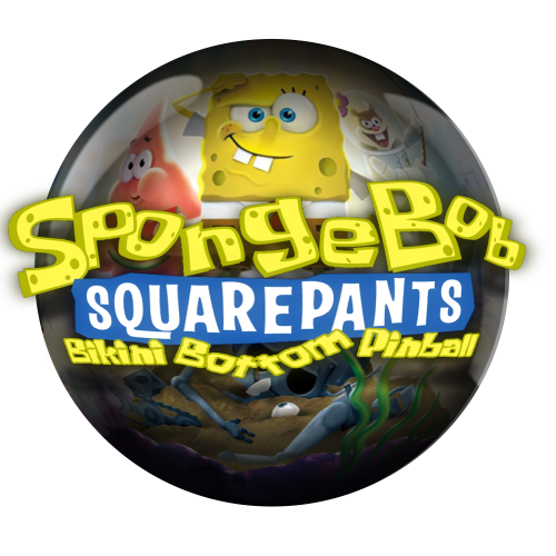 More information about "Spongebob Bikini Bottom Pinball (Original 2023) Animated Glass Orb"