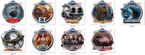 More information about "Pinball FX wheels pack 3 (UNIVERSAL PINBALL)"