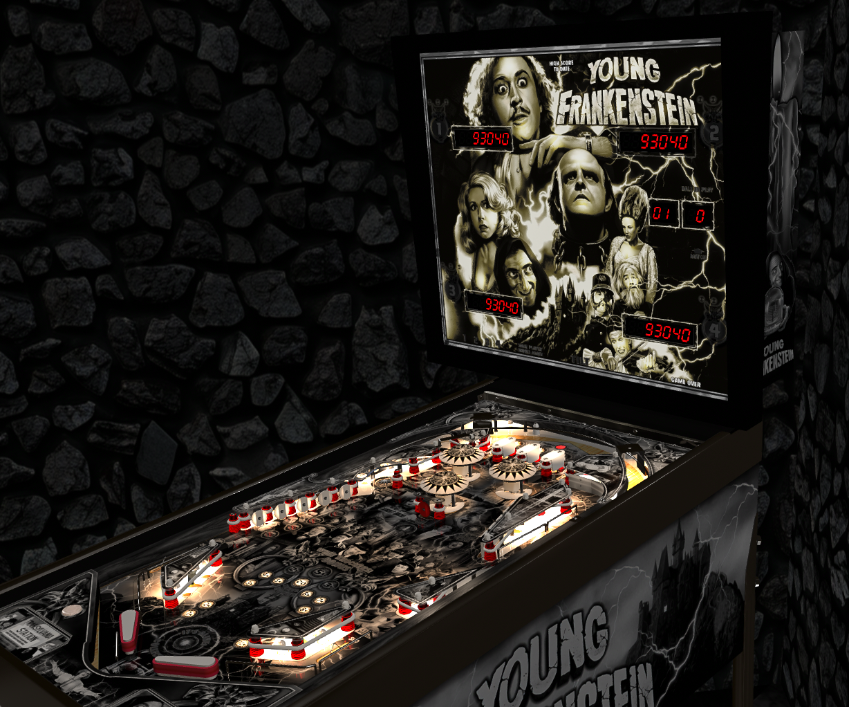 Young Frankenstein table remix - VPX - Pinball Tables - Virtual