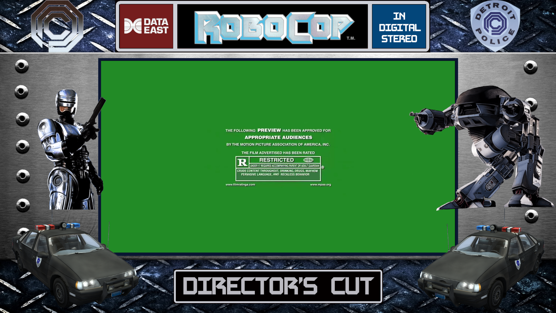 Robocop DC Pup Pack, DMD and 16x9 B2s