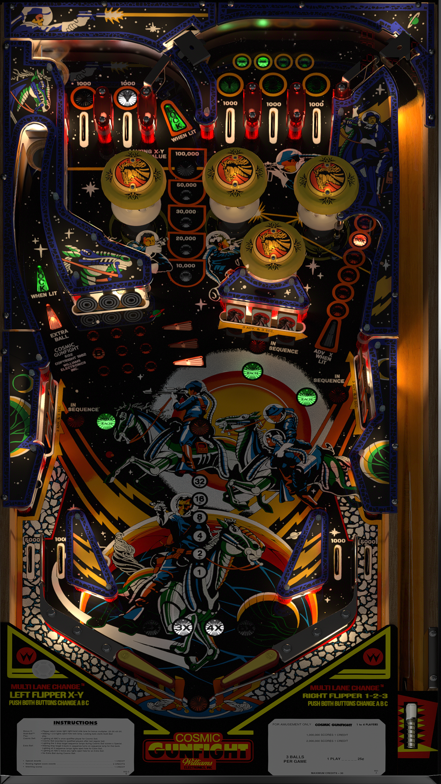 Cosmic Gunfight (Williams 1982)