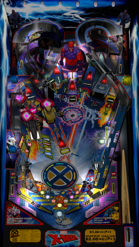 More information about "X-Men LE (Stern 2012) MOD color rush nFozzy VR"