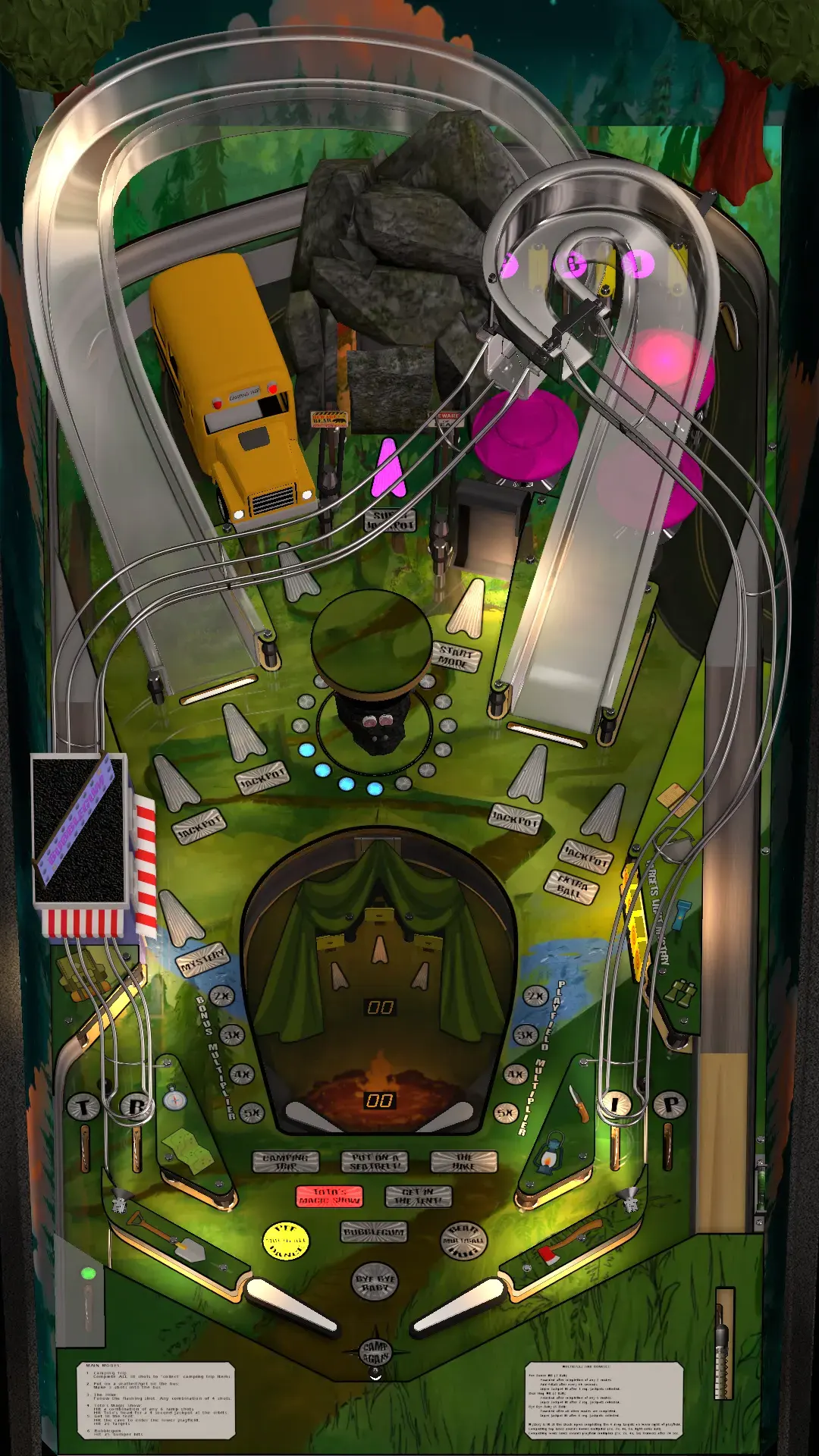 Camping Trip! (Original 2025) - VPX - Pinball Tables - Virtual
