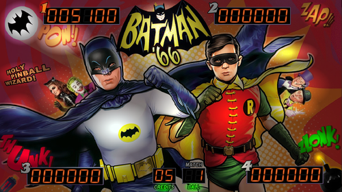 More information about "Batman 66 (Original 2018)  b2s - for original table made by luvthecubs - NOT FOR STERN TABLE!"