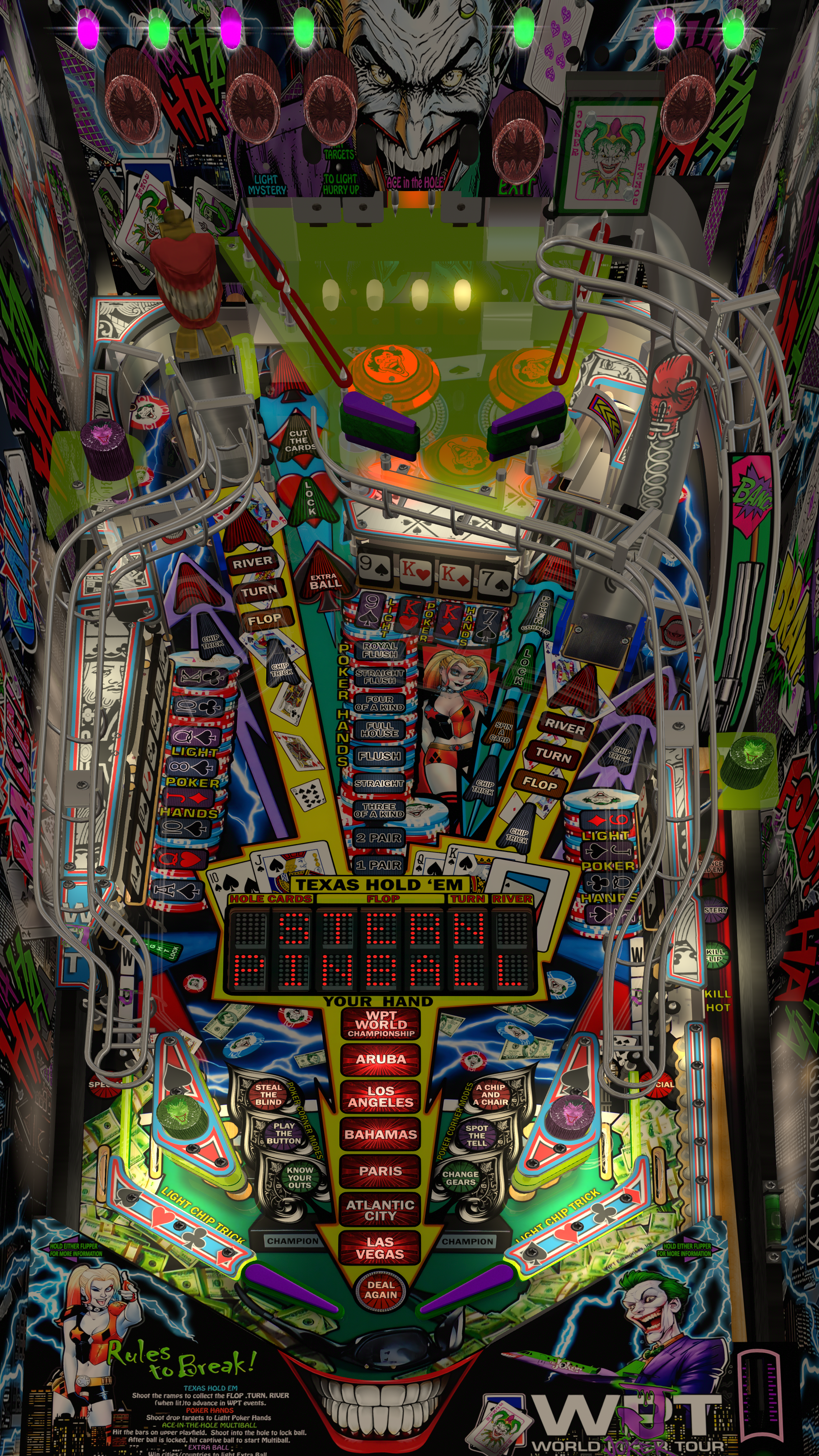 World JOKER Tour (Stern 2006) nFozzy MOD - Modified (MOD) Games