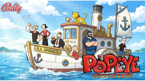 More information about "Popeye saves the Earth (Bally 1994) Topper Video"