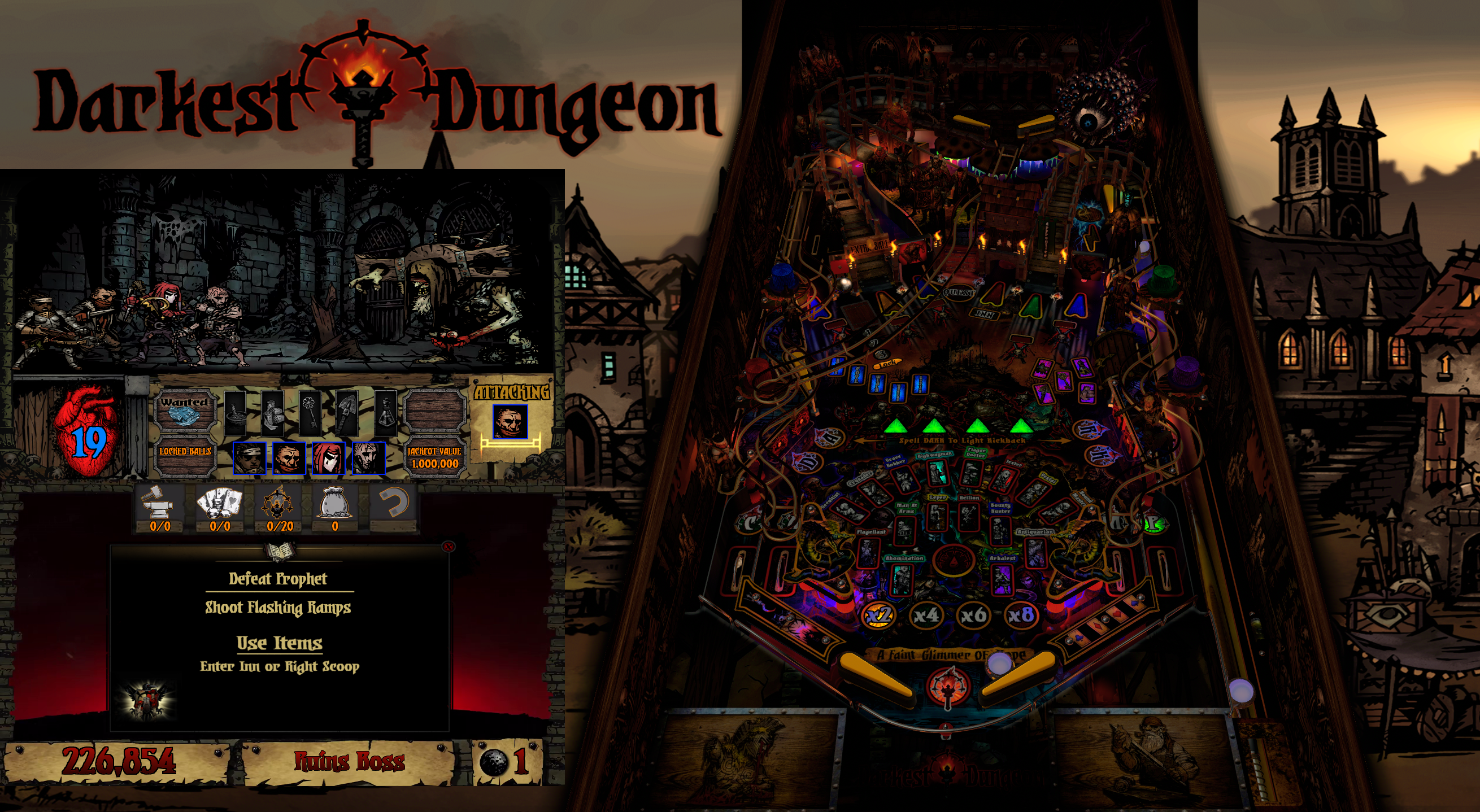 Darkest Dungeon Table & Pup