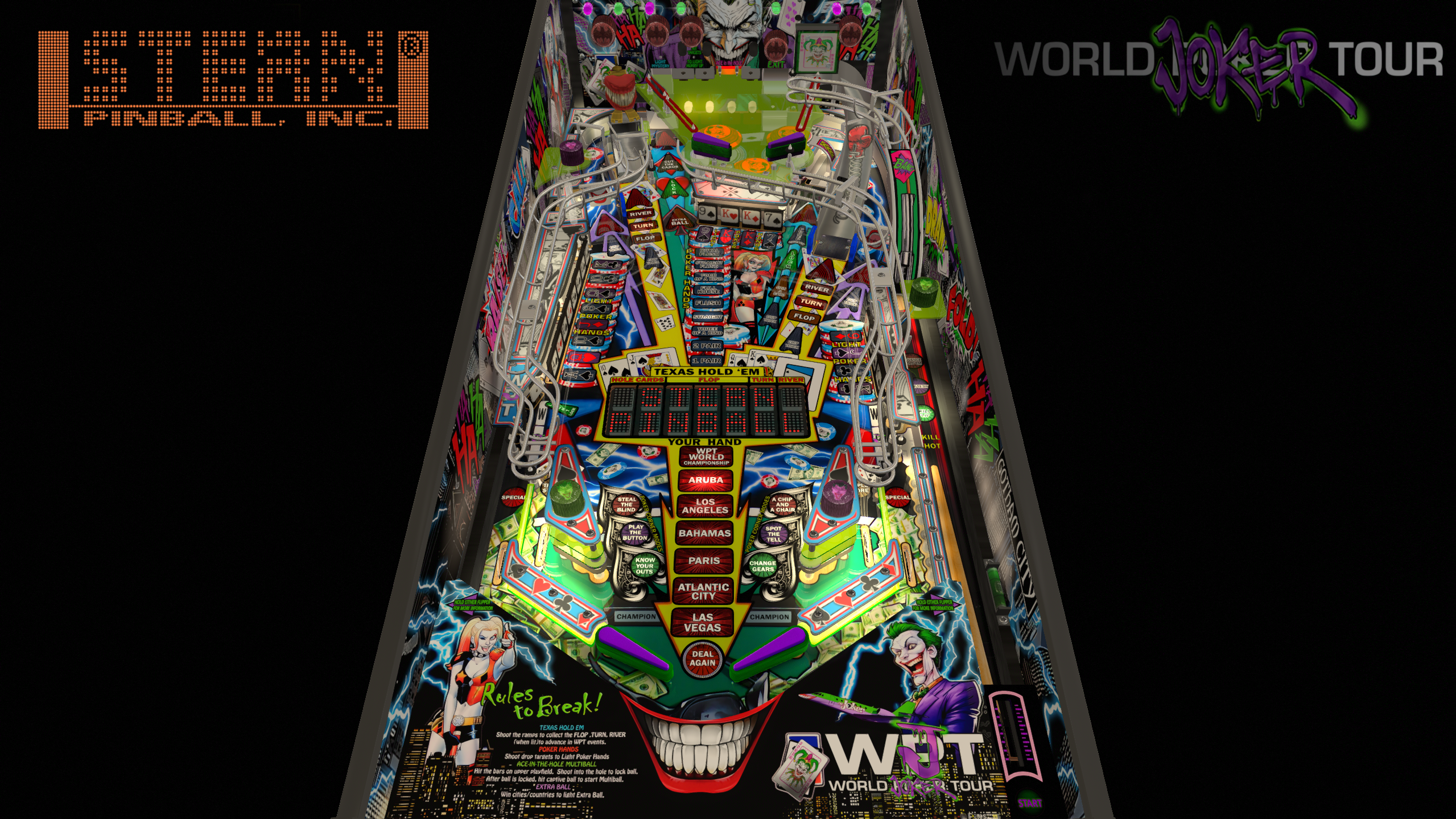 World JOKER Tour (Stern 2006) nFozzy MOD - Modified (MOD) Games