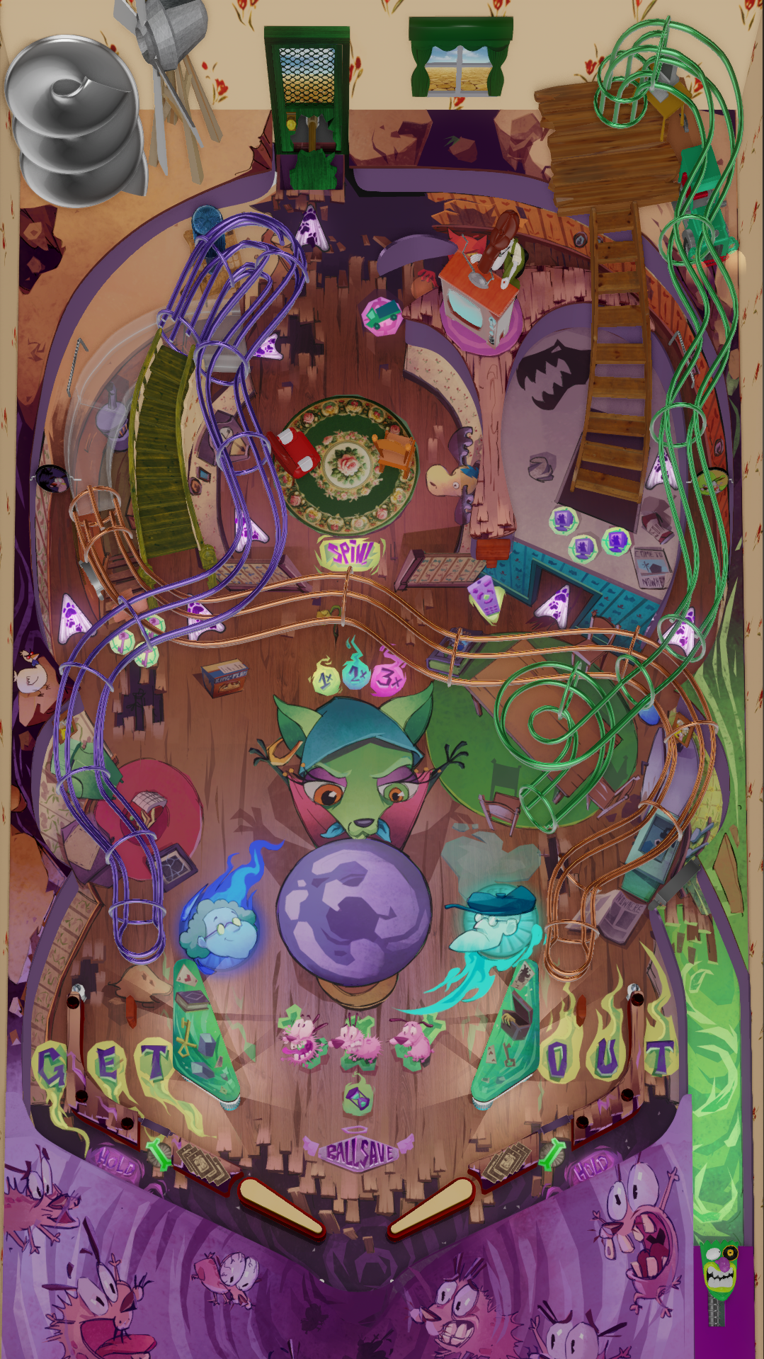 Courage the Cowardly Dog Pinball
