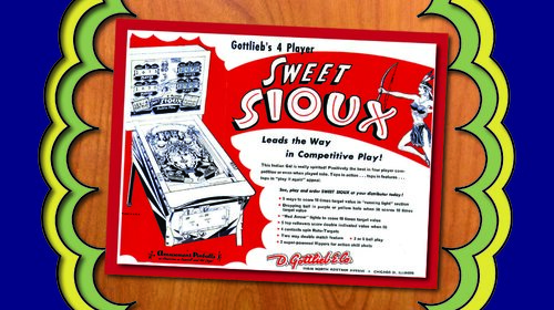 More information about "Sweet Sioux (Gottlieb 1959) Full DMD"