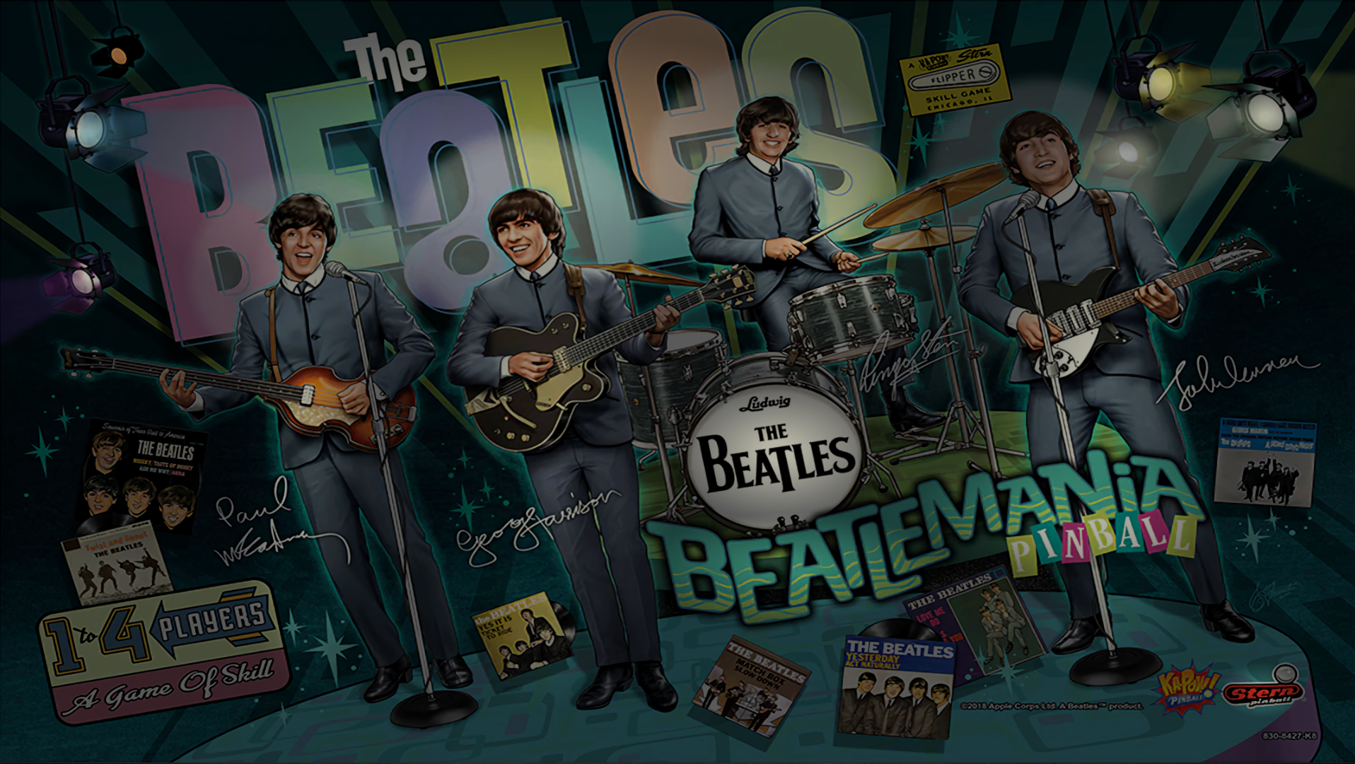 The Beatles gold edition full dmd - B2S (.directb2s) & Backglass