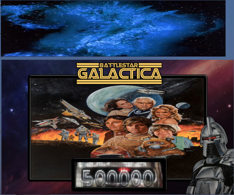 Battlestar Galactica (Williams 1980) PuP mod