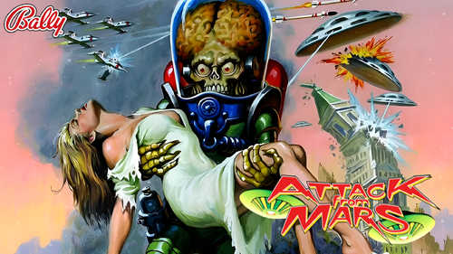 More information about "Attack from Mars (Bally 1995) Topper Video"