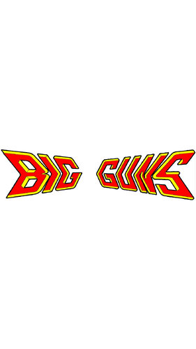 More information about "Big Guns (Williams 1987) clear wheel logo 4K"
