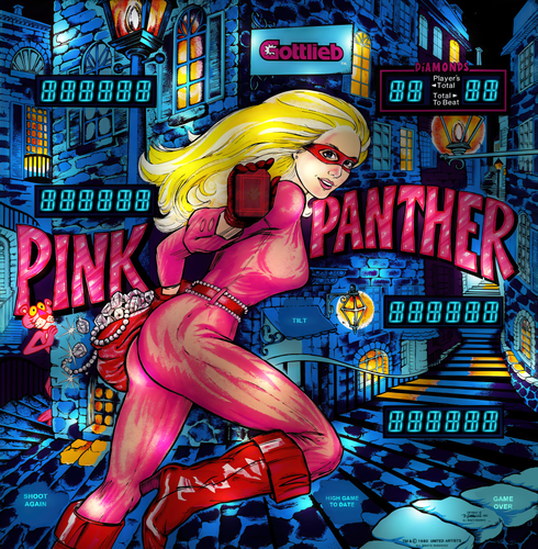 More information about "Pink Panther (Gottlieb 1981) b2s (authentic)"
