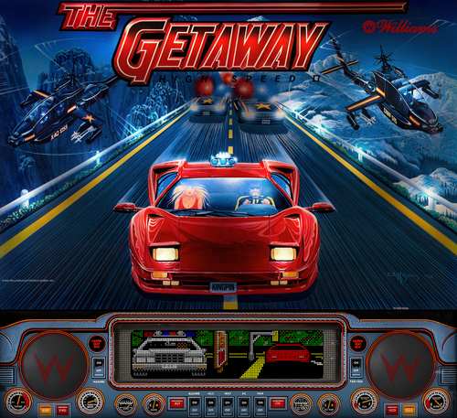 More information about "The Getaway High Speed II (Williams 1992) b2s + full dmd"
