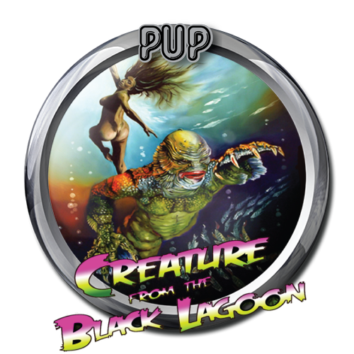 More information about "Creature from the Black Lagoon (Bally 1992) PuP Pack Wheel"