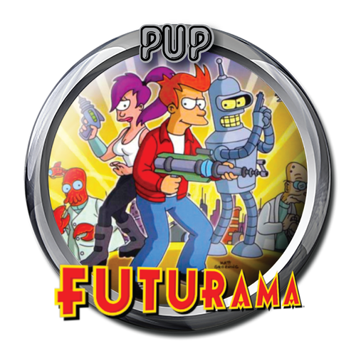 More information about "Futurama (Original 2024) PuP Pack Wheel"