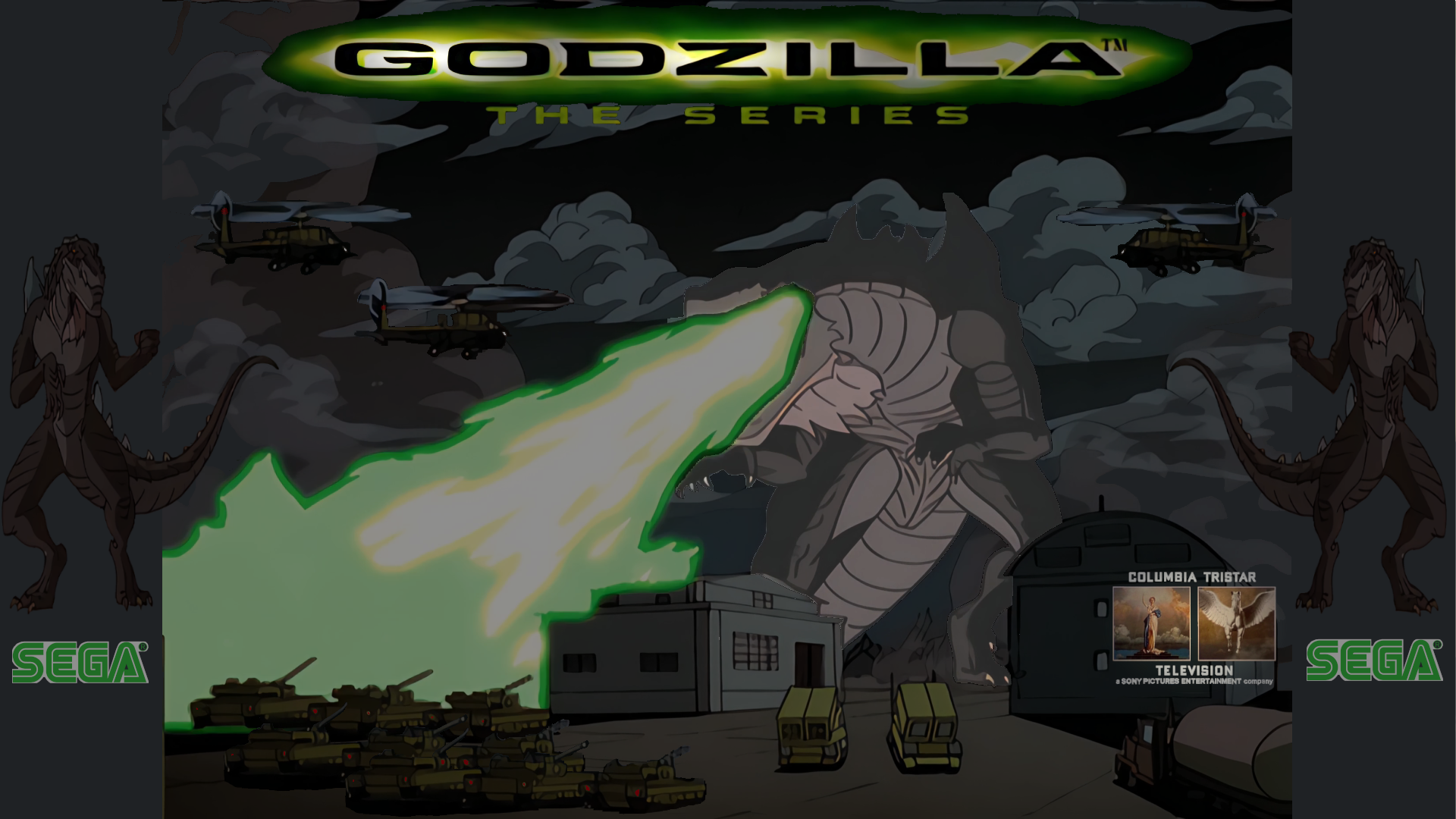 Godzilla The Series (Sega) Pup Pack & B2S - PuP Packs - Virtual