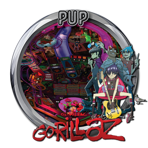 More information about "Gorillaz (Original 2024) PuP Pack Wheel"