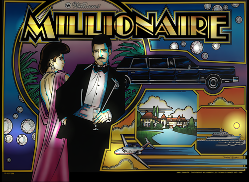 More information about "Millionaire (Williams 1987) B2S + FULL DMD + SLIM DMD"