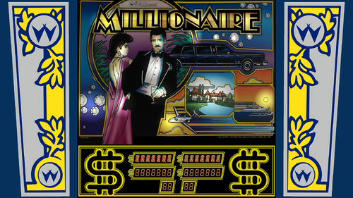 More information about "Millionaire (Williams 1987) B2S Stencil Art"