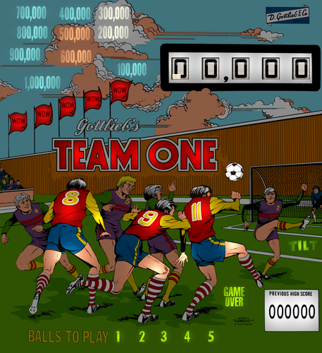 More information about "Team One (Gottlieb 1977) b2s"