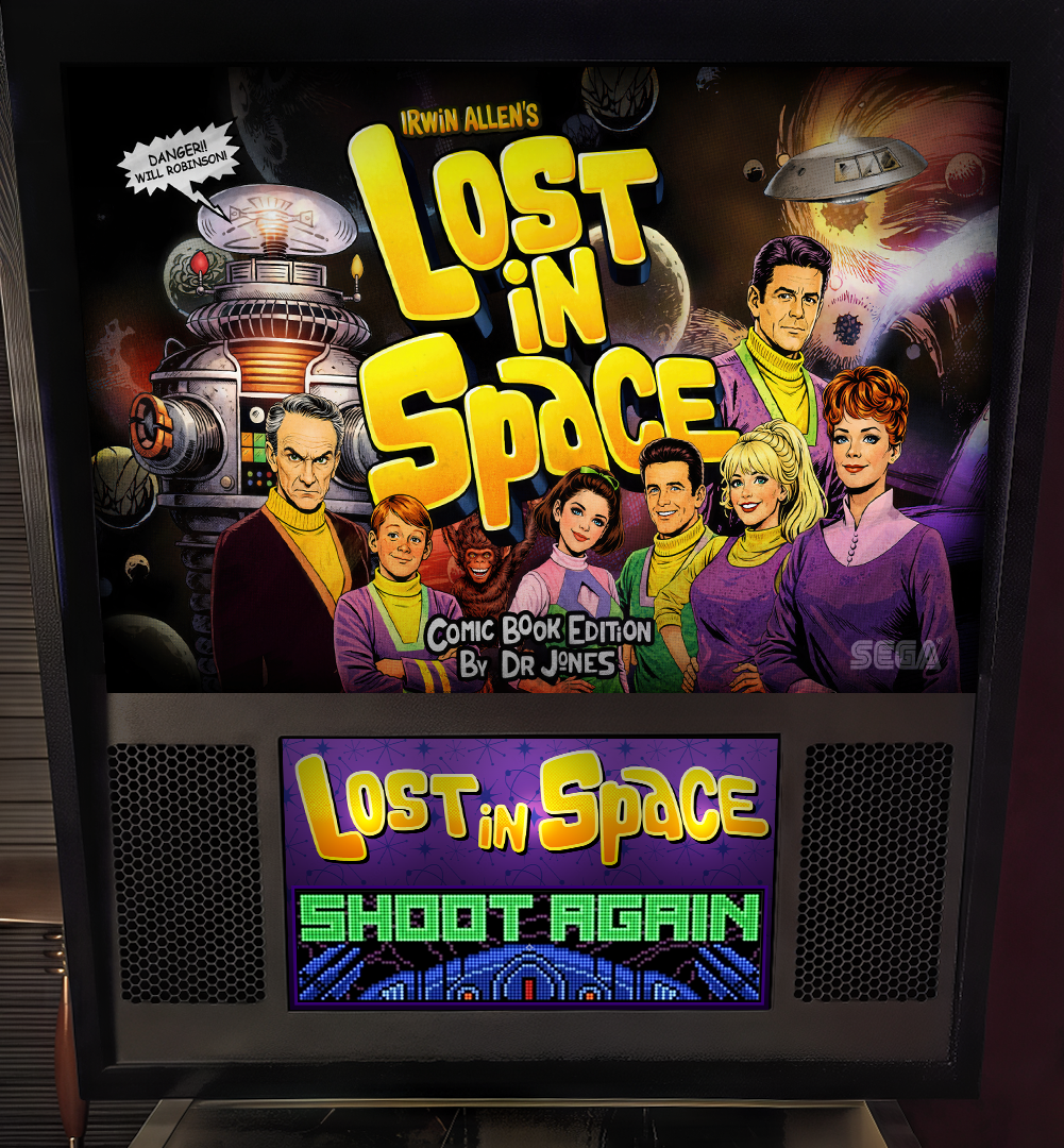 Lost in Space (Sega 1998) alt. b2s + full dmd - B2S Alternate