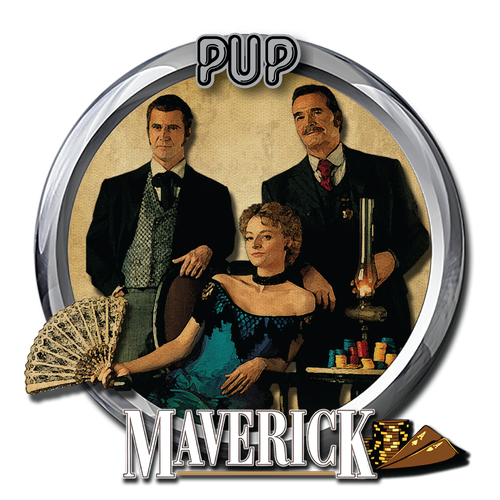 More information about "Maverick (Data East 1994) PuP Pack Wheel"