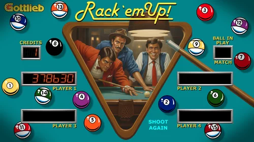 More information about "Rack 'Em Up! (Gottlieb 1983) (Alternate)"