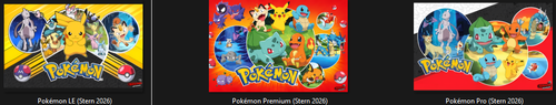More information about "Pokémon (Stern 2026) - Backglasses"