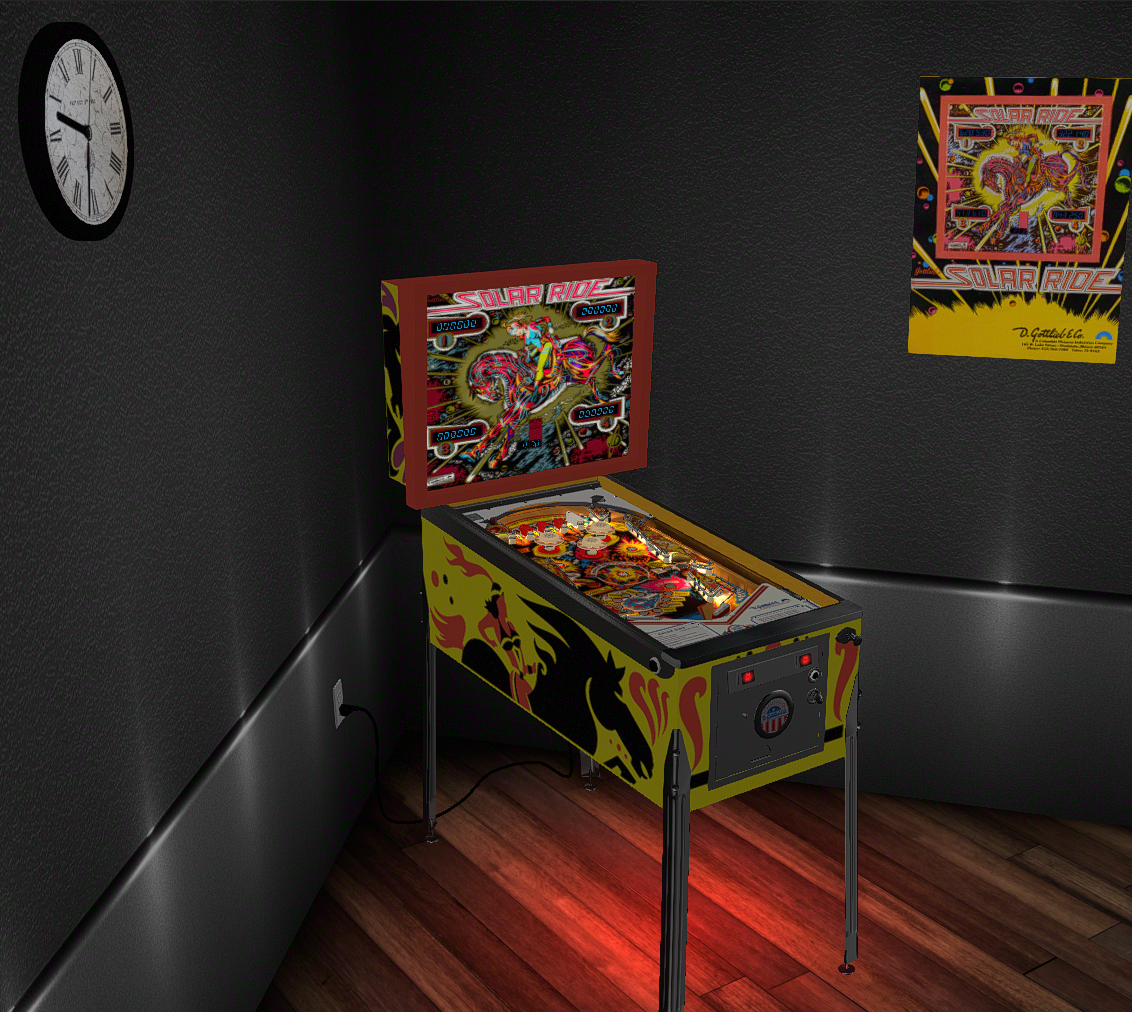 Solar Ride (Gottlieb 1979) - VPX - Pinball Tables - Virtual
