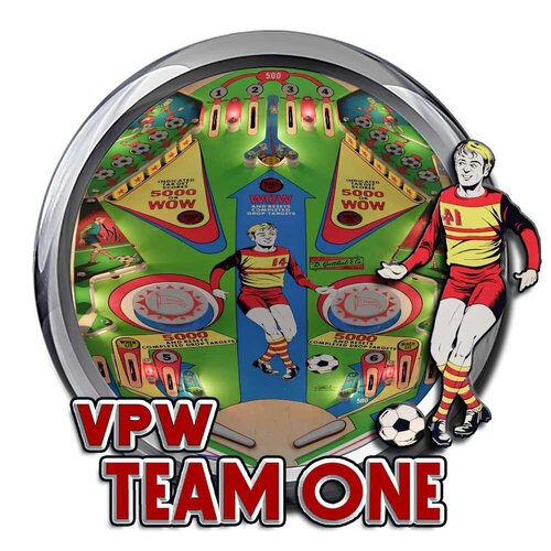 More information about "Team One (Gottlieb 1977) VPW (Wheels)"