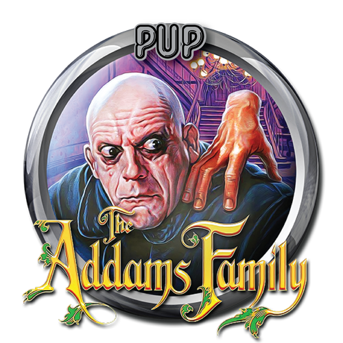 More information about "The Addams Family (Bally 1992) PuP Pack Wheel"