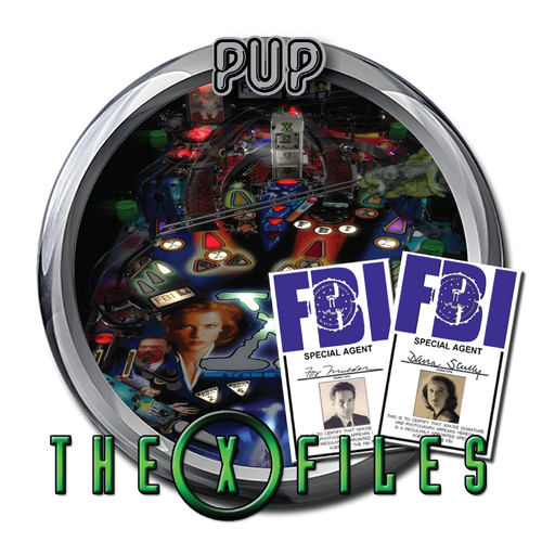 More information about "The X Files (Sega 1997) PuP Pack Wheel"
