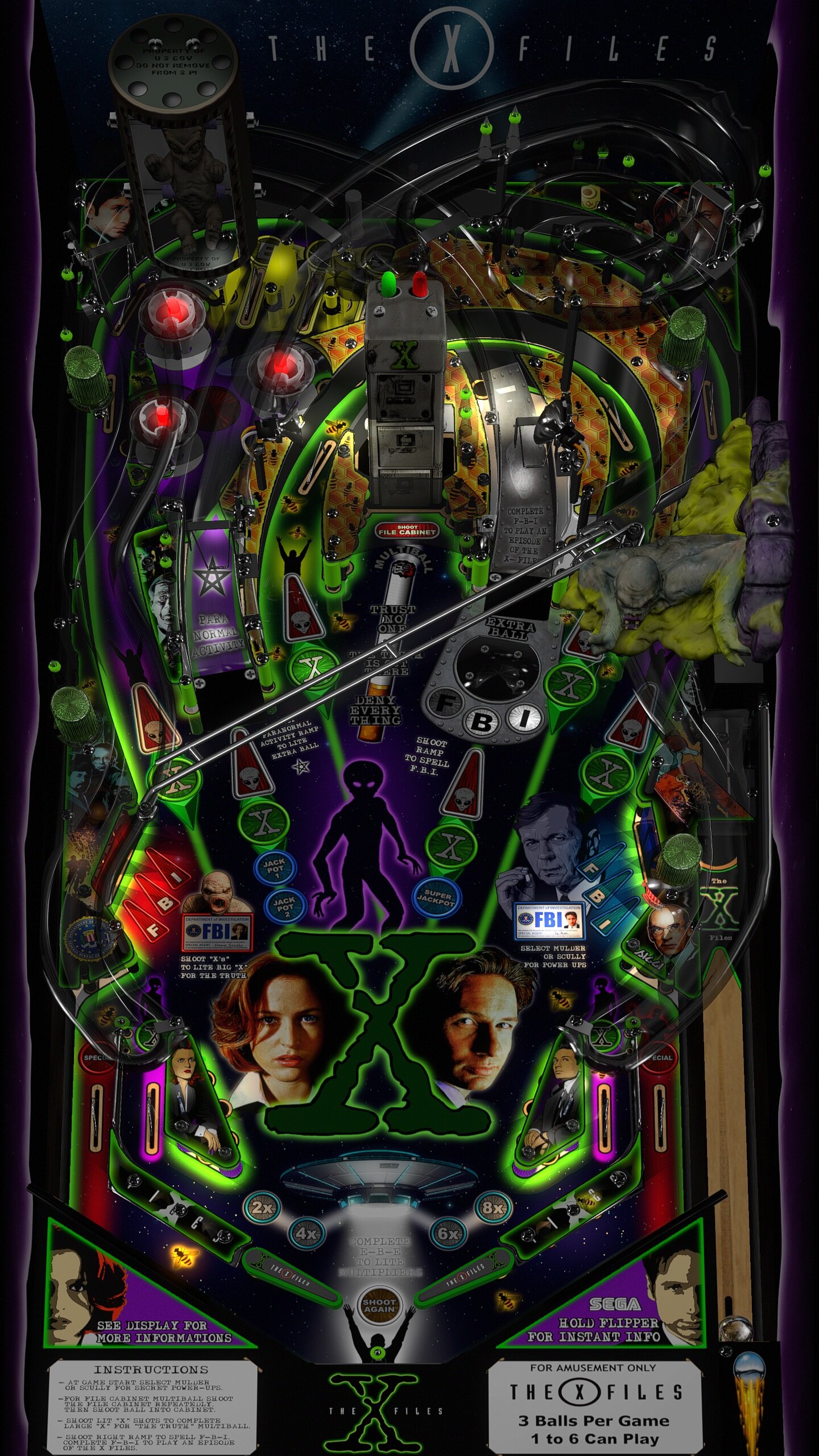 X-Files (Sega 1997) Siggis Mod Update