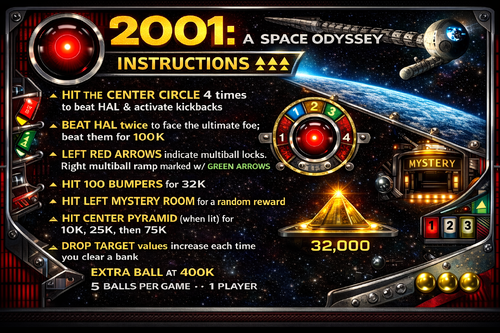 More information about "2001:A Space Odyssey (Original 2025) Instruction Card"