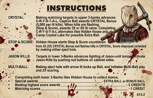 More information about "Friday the 13th Part 2 Instruction Card"