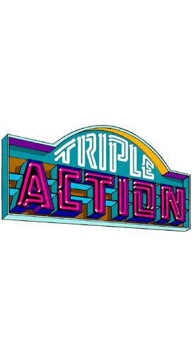 More information about "Triple Action (Williams 1973) clear wheel logo 4K"