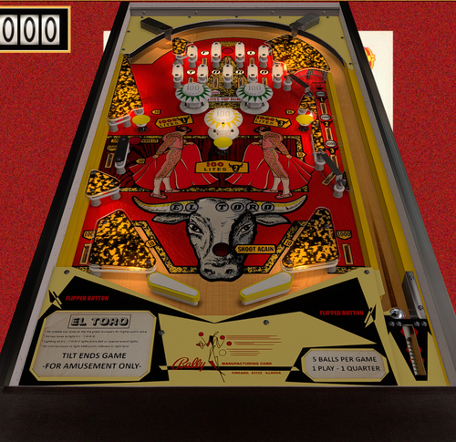 More information about "El Toro (Bally 1972)"