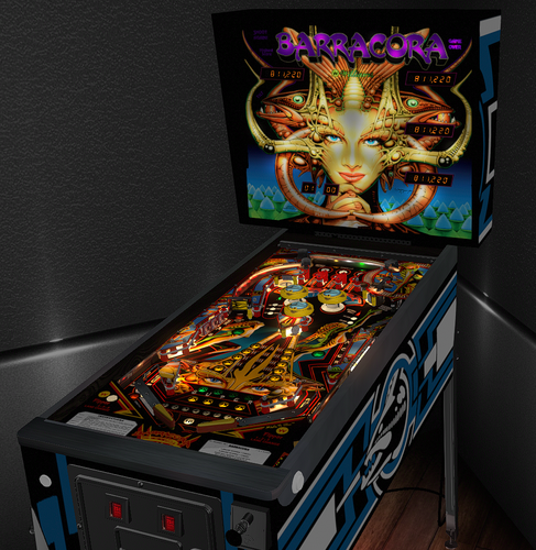 Barracora (Williams 1981) - VPX - Pinball Tables - Virtual Pinball Universe