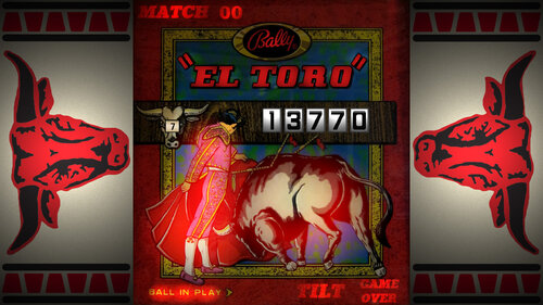 More information about "El Toro (Bally 1972) (Backglass)"