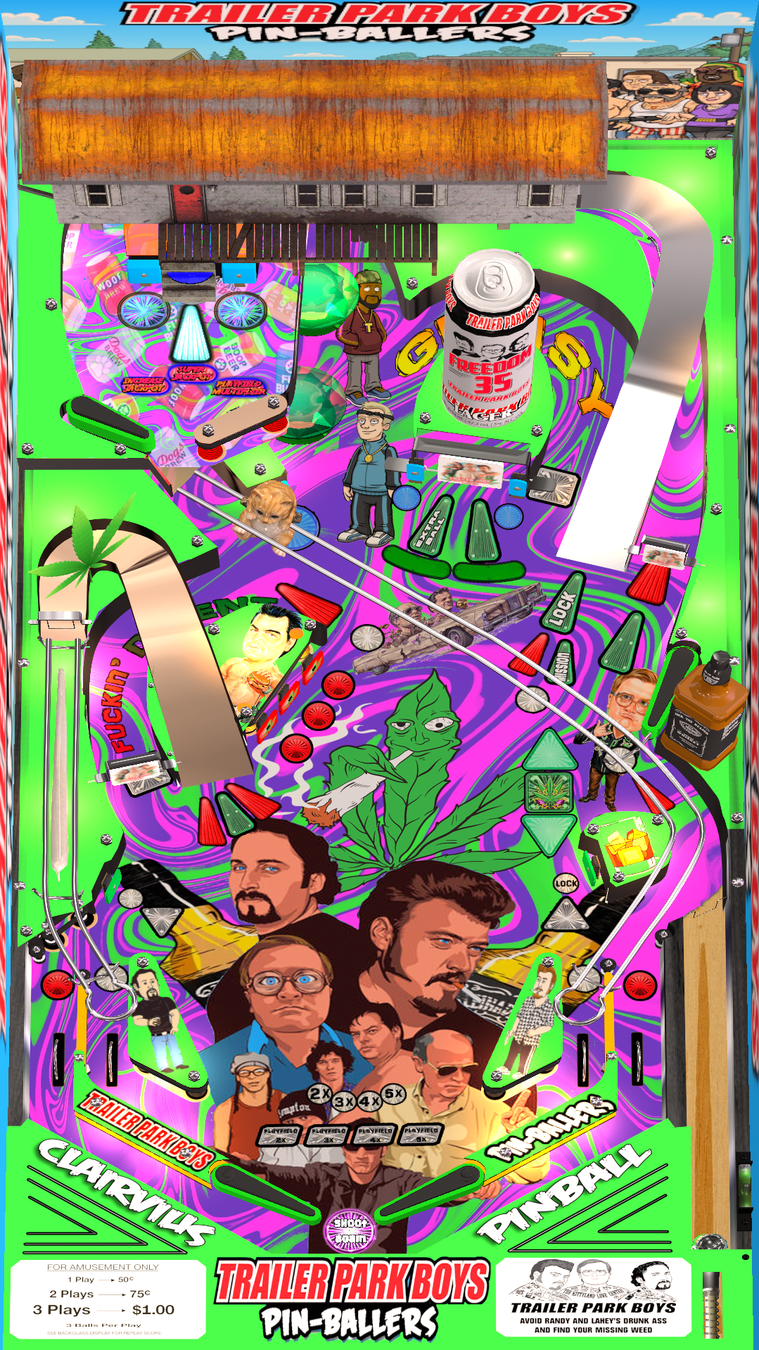 Trailer Park Boys Pinballers Pup Pack