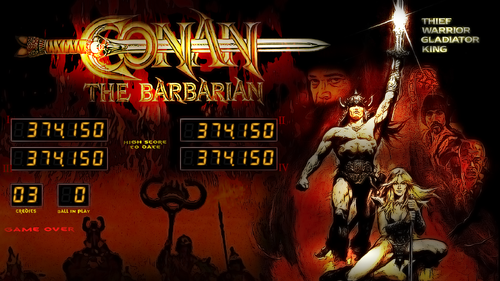 More information about "Conan the Barbarian - Fire and Steel edition (for Conan - Rowamet 1983 table and mods) - b2s + DMD image"