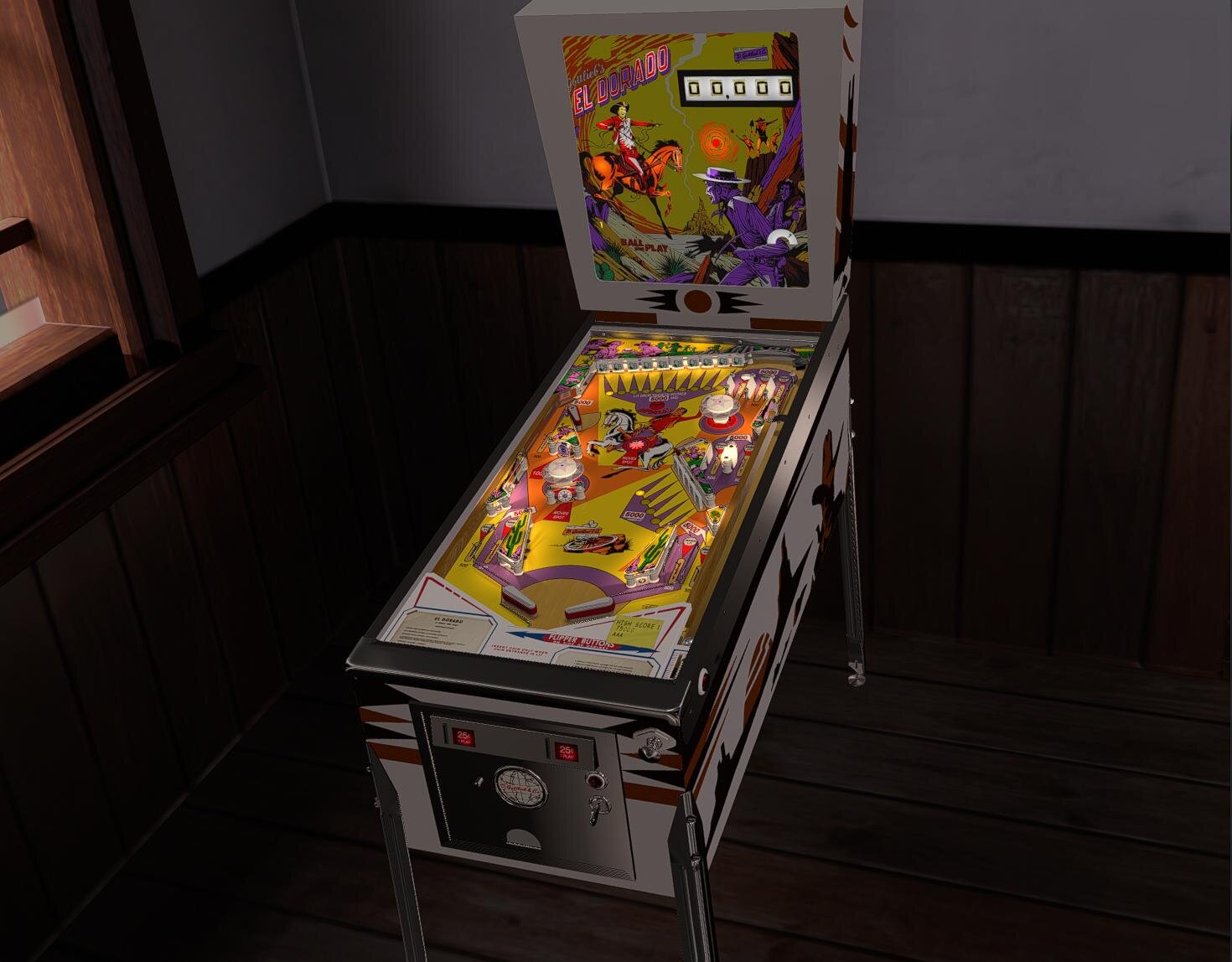 El Dorado (Gottlieb 1975) EMU 2.0.2 Hybrid - VPX - Pinball Tables
