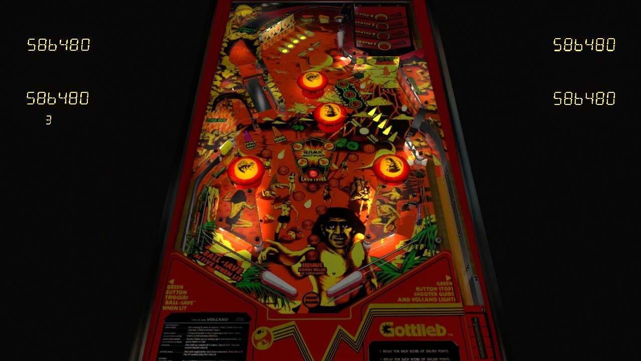 Volcano (Gottlieb 1981) Physics Sound MOD