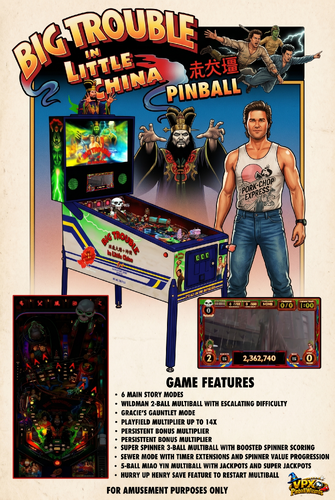 More information about "Big Trouble in Little China (original) Flyer"