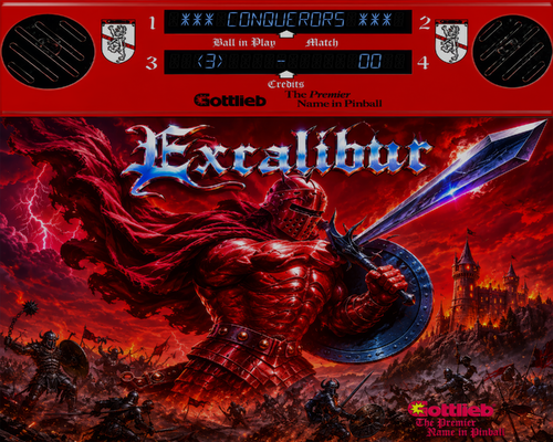 More information about "Excalibur (Gottlieb 1988)"