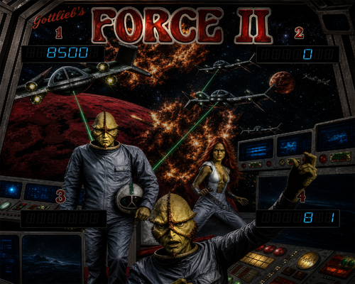 More information about "Force II (Gottlieb 1981)"
